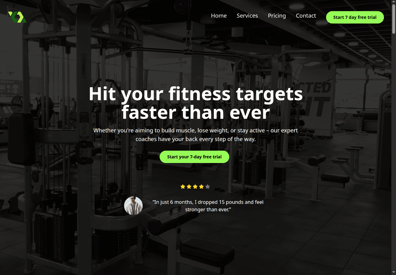 Gym Website
